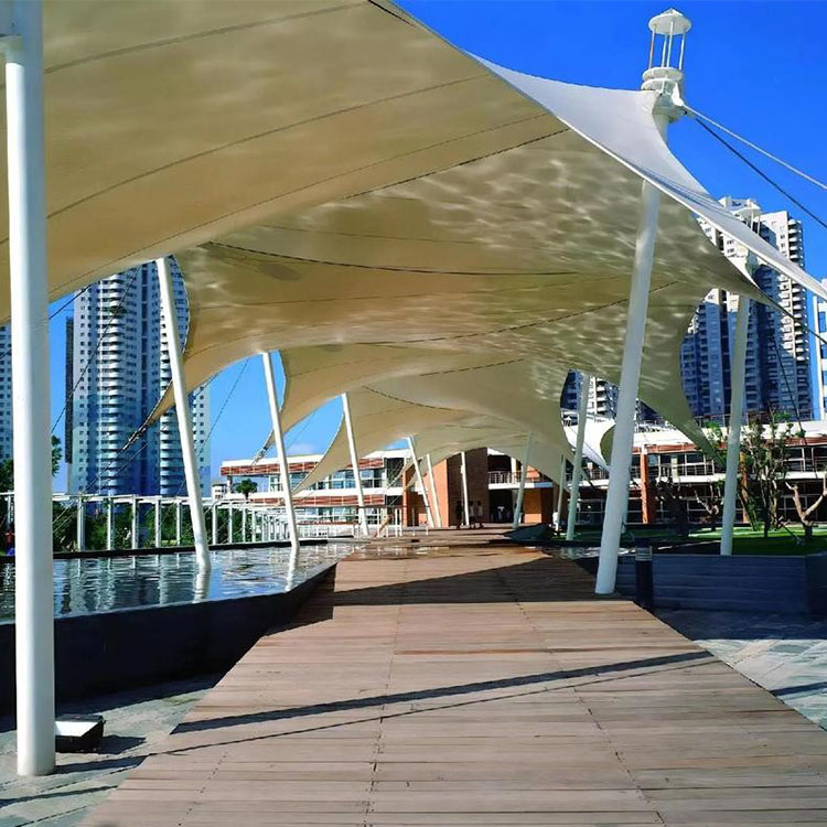 茫崖市膜结构景观棚