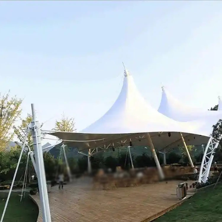 茫崖市膜结构景观棚